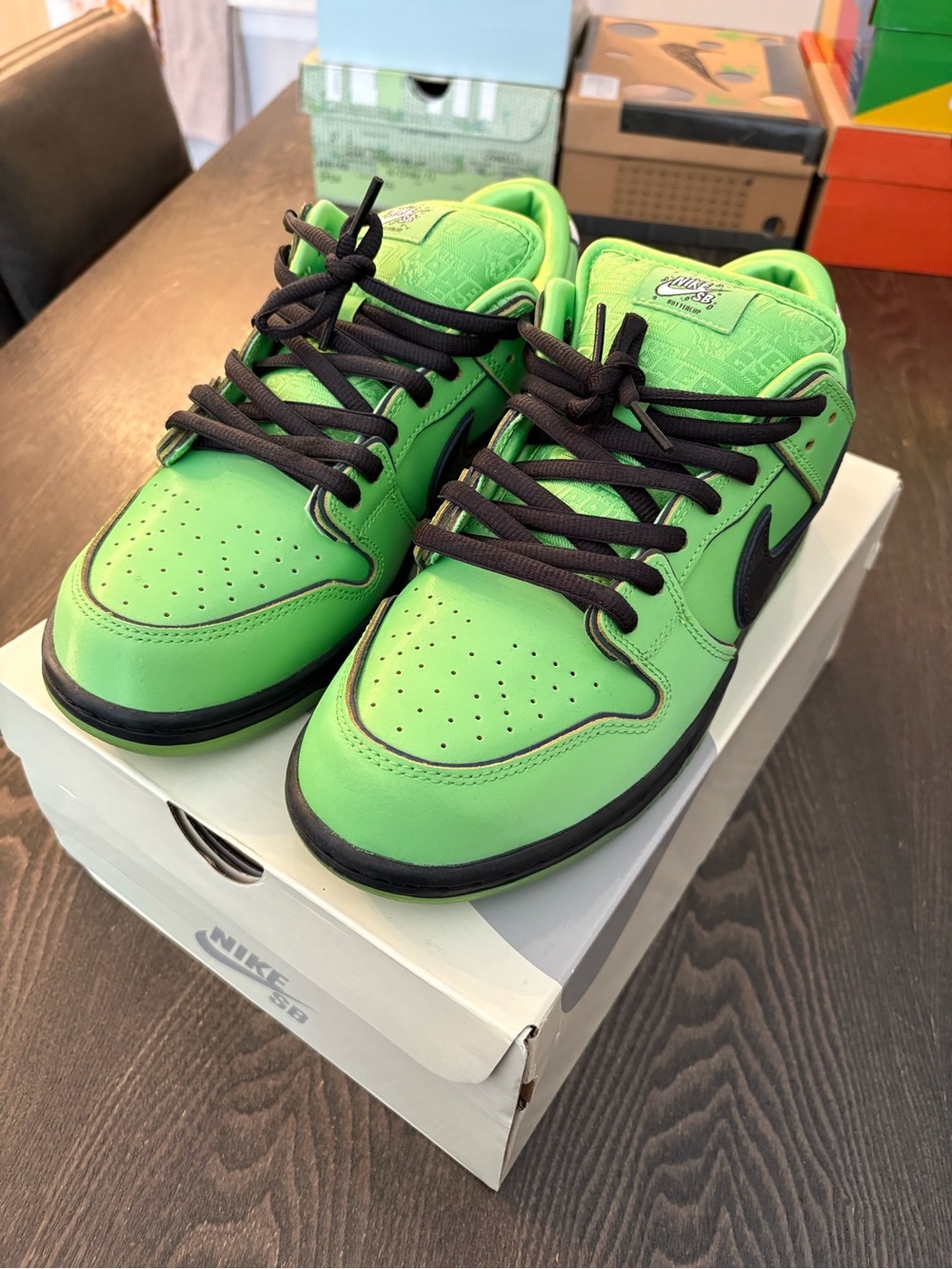 Nike SB Dunk Low 'Powerpuff Girls Buttercup'